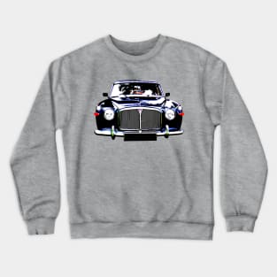 Rover P5 1960s classic car high contrast Crewneck Sweatshirt